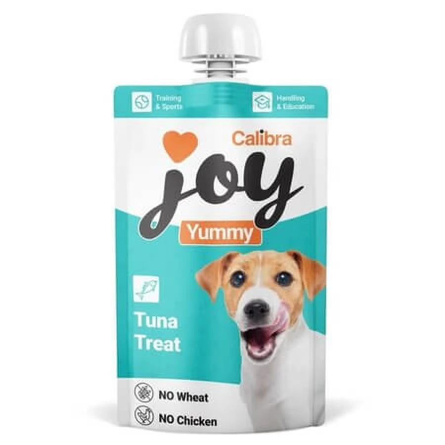 Joy Yummy Thunfisch-Hundesnackpaste, 100 g, Calibra