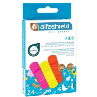 Kids' Band-Aids for Minor Wounds, 24 count, Alfashield