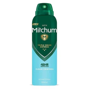 Triple Odor Defense Clean Control anti-transpiratiespray voor mannen, 200 ml, Mitchum