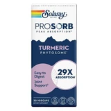 Solaray Turmeric Phytosome Prosorb, 500 mg, 30 Vegetarian Capsules, Secom