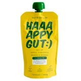 Happy Gut - Purea pastorizzata con mele, ananas, mango e banane, 180 g, Nutrino Lab