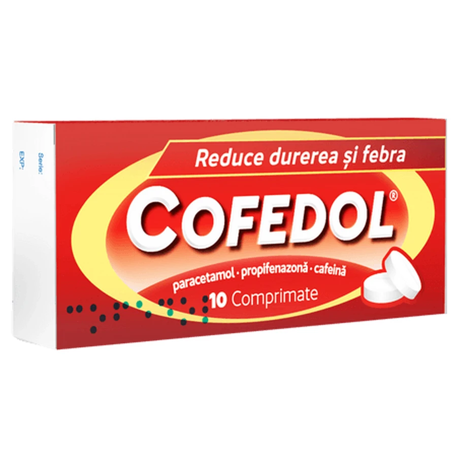 Cofedol, 10 tabletten, Vitema S.A.