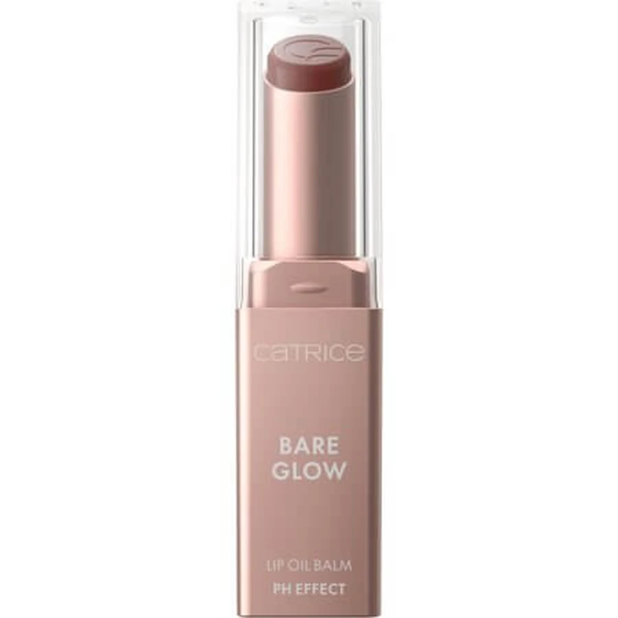 Lippenbalsem, 020 Warm Mahogany, Bare Glow Lip Oil Balm, 3 g, Catrice