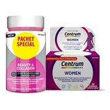 Centrum for Women Pack, 30 Tabletten + Centrum Beauty & Collagen, 30 Kapseln, Haleon
