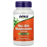 Rei-Shi Mushroom, 270 mg, 100 vegetarian capsules, Now Foods