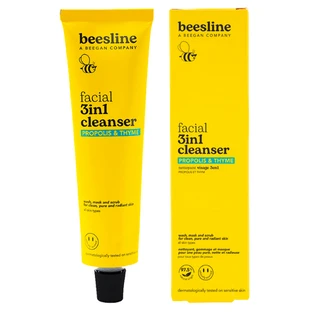 3-in-1 reinigingscrème met propolis en tijm, 150 ml, Beesline