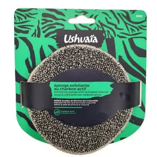 Activated charcoal bath sponge, 1 piece, Ushuaia