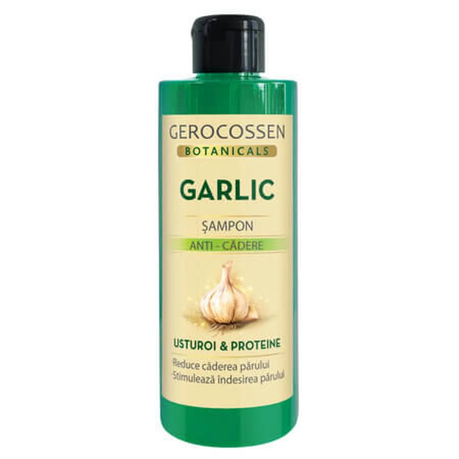 Shampoing anti-chute Botanicals à l'ail et aux protéines, 400 ml, Gerocossen