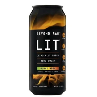 Beyond Raw Lit pre-workoutdrank met gummysmaak, 473 ml, GNC
