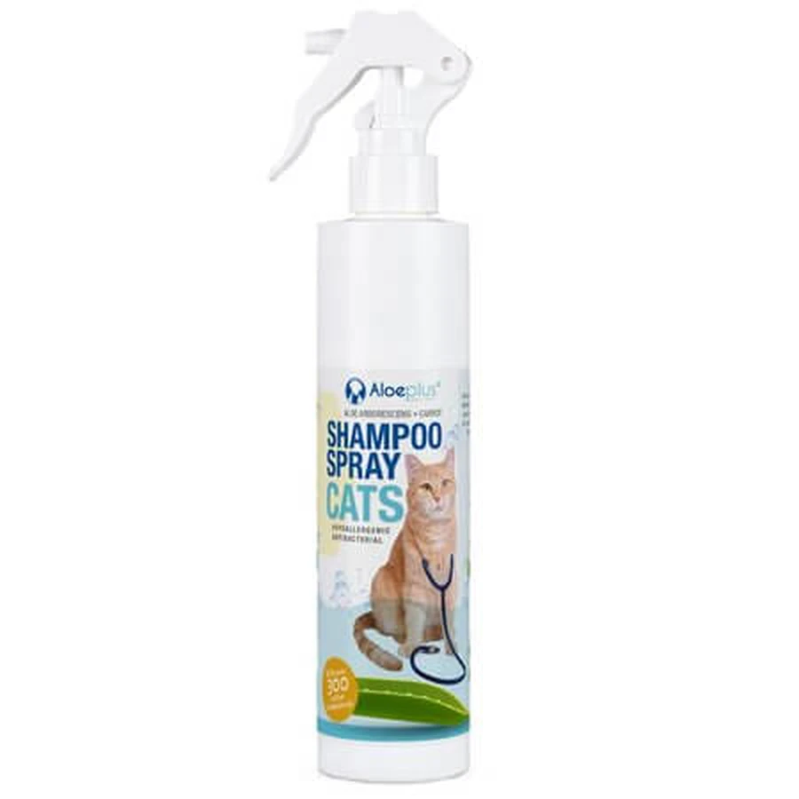 Aloe and Carrot Extract Shampoo for Cats, 250 ml, Aloeplus