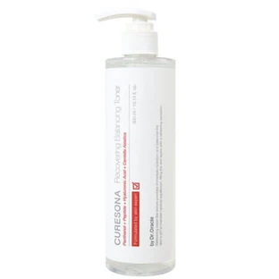 Kalmerende toner met panthenol, peptiden en Centella Asiatica — Herstellende toner, 300 ml, Curesona