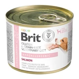 Hypoallergenic Wet Dog Food with Salmon, 200 g, Brit