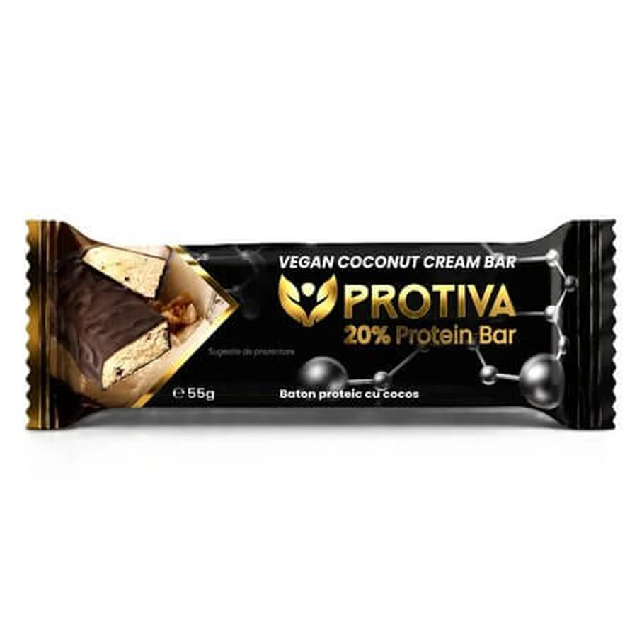 Coconut Protein Bar, 55 g, Protiva