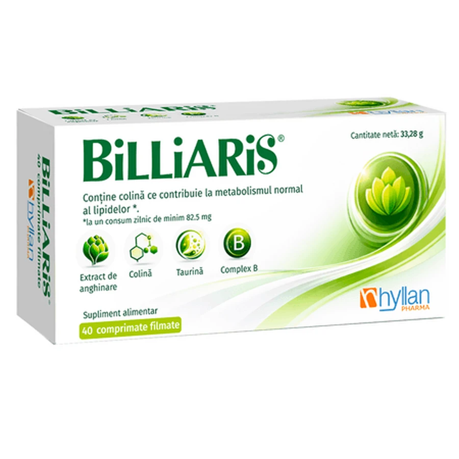 Billiaris, 40 tabletten, Hyllan