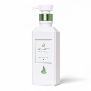 Reinigende shampoo voor een vette hoofdhuid, 380 ml, Monaret
