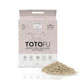 Litière hygiénique pour chat Totofu à base de tofu et de lait en poudre, 7 L, Doctor Totolici
