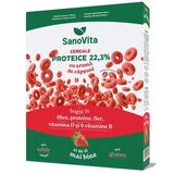 Eiwitrijke ontbijtgranen met aardbeien, 250 g, Sanovita