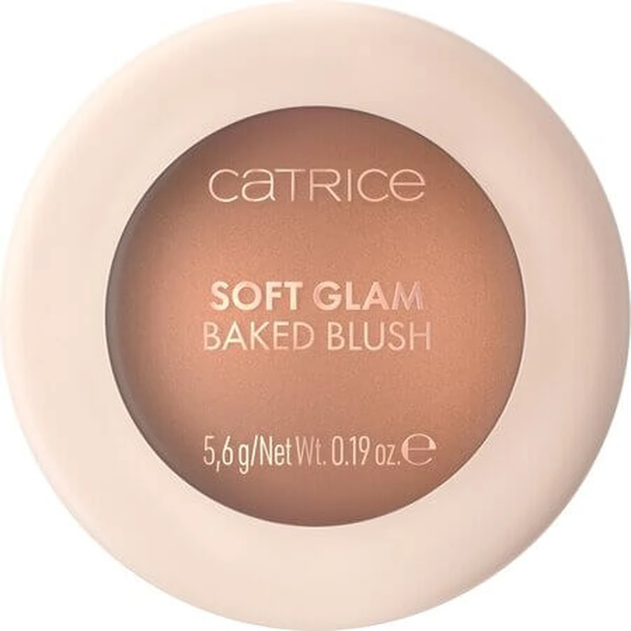 Rouge mit Satin-Finish, 060 Blonzer Heat, Soft Glam Baked Blush, 5,6 g, Catrice
