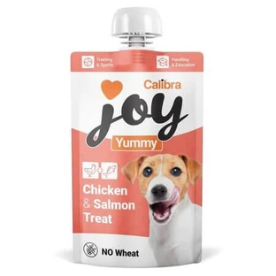 Joy Yummy Hunde-Leckerli-Paste mit Huhn und Lachs, 100 g, Calibra