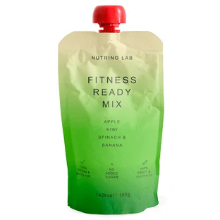 Fitness Ready Mix Pasteurized Puree with Apples, Kiwis, Spinach, and Bananas, 180 g, Nutrino Lab