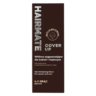 Włókna bawełniane nadające włosom gęstość 4.0 Satin Cover Up, 22 g, Hairmate