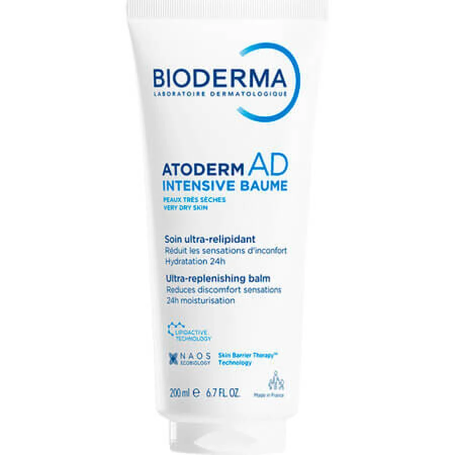 Atoderm AD Intensive Anti-Itch Lotion for Face and Body, 200 ml, Bioderma