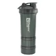 Green plastic shaker, 450 ml, pharmaceutical grade