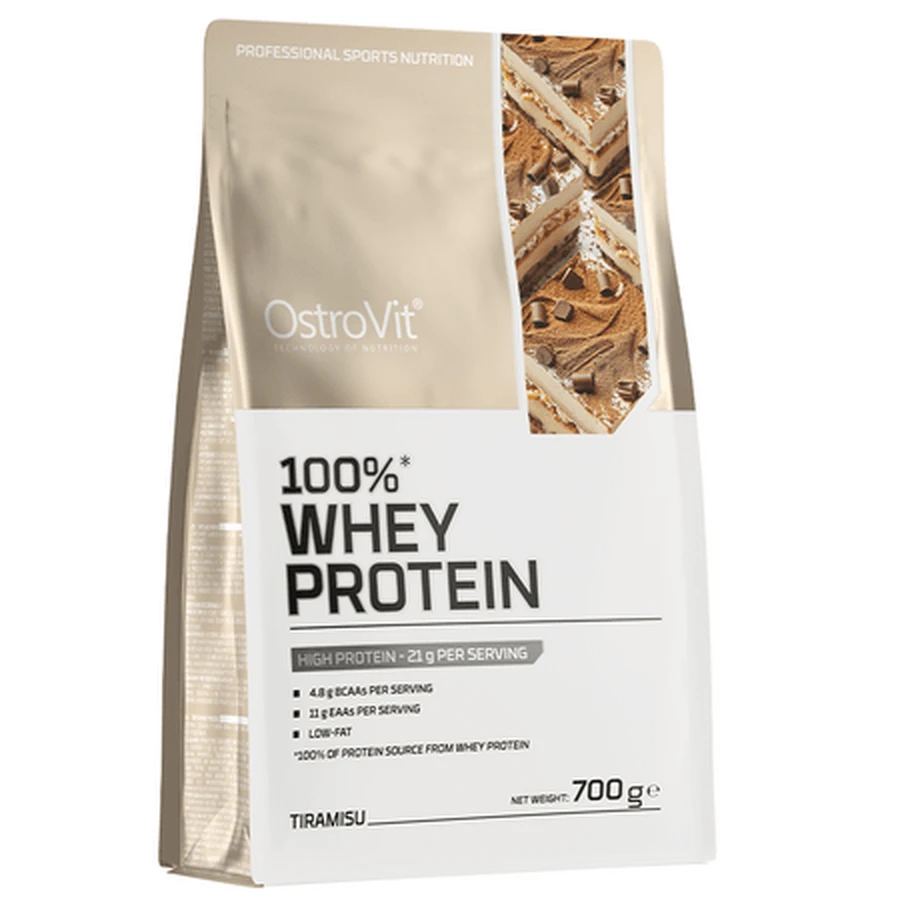 Proszek białka serwatkowego o smaku tiramisu, 700 g, OstroVit: ceny i cechy