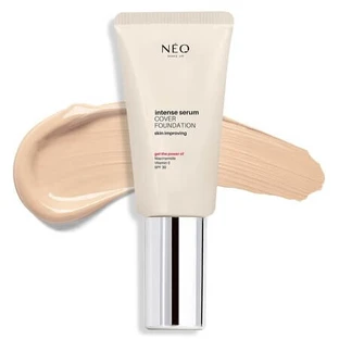 Foundation met SPF 30, kleur 00 Alabaster Intense Serum Cover Foundation, 30 ml, Neo Make Up