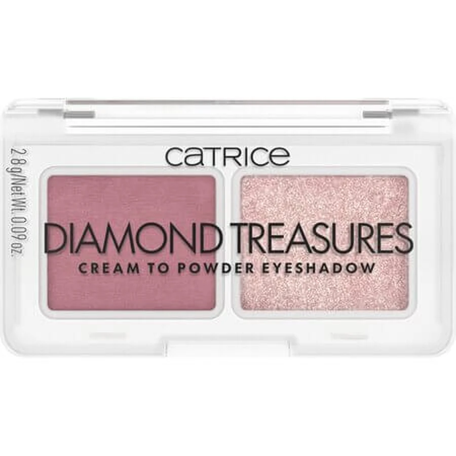 Ombre à paupières 020 Fairy Dust, Diamond Treasures, 2,8 g, Catrice