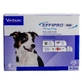 Effipro Duo - Traitement contre les puces et les tiques pour chiens, taille M (10 à 20 kg), 4 pipettes, Virbac