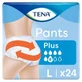 Pants Plus Adult Pull-Up Diapers, L, 24-pack, Tena