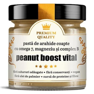 Peanut Boost Vital Peanut Butter, Ramona's Secrets, 250 g, Remedia Laboratories