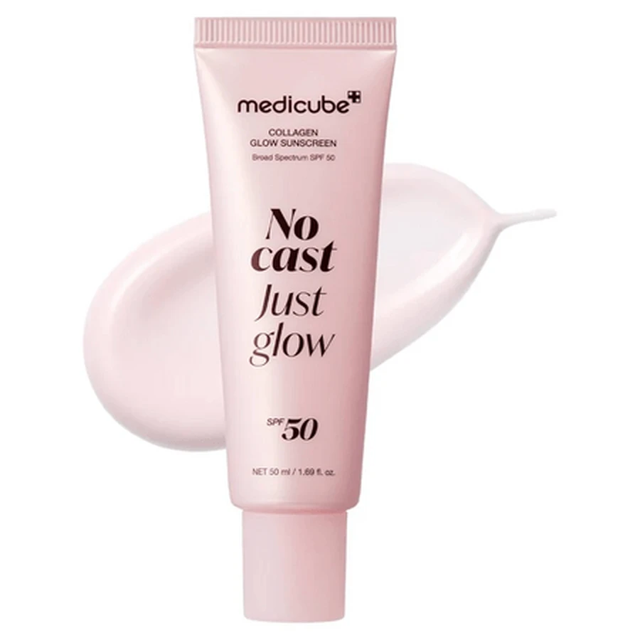 Collagen Glow Sonnencreme für das Gesicht mit LSF 50, 50 ml, Medicube