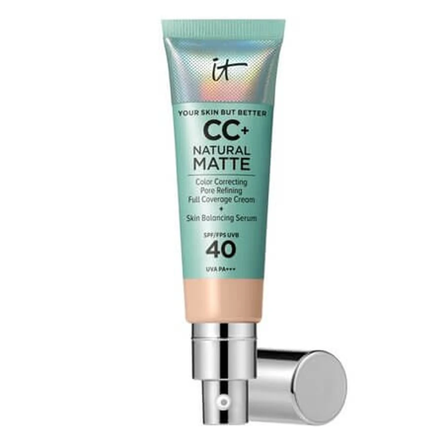 Fair Light CC Natural Matte Tinted Mattifying Cream with SPF 40, 32 ml, It Cosmetics