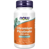 Chrompicolinat, 200 µg, 100 vegetarische Kapseln, Now Foods