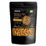 Pasta en espiral ecológica con garbanzos y sésamo dorado, 250 g, Niavis