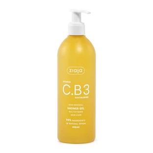 Vitamin C, B3, and Niacinamide Shower Gel, 400 ml, Ziaja