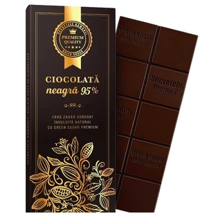 Chocolat noir à 95 %, 70 g, Remedia Laboratories