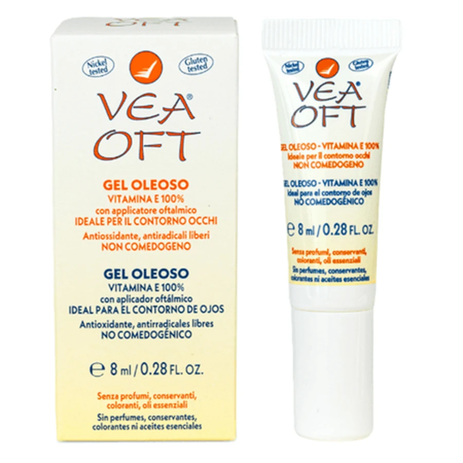 Vea Oft Soothing Gel with Vitamin E, 8 ml, Hulka