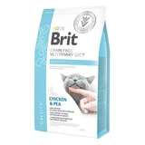 Obesity Dry Cat Food with Chicken and Peas, 2 kg, Brit