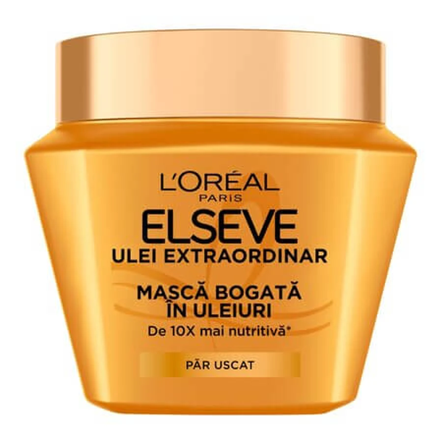 Extraordinary Oil Nourishing Mask for Dry Hair, 300 ml, Elseve