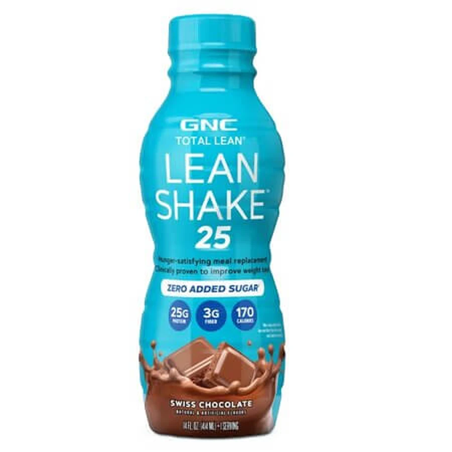 Total Lean Swiss Chocolate-Flavored Shake, 414 ml, GNC