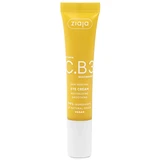 Crème hydratante pour les yeux à la vitamine C, à la vitamine B3 et à la niacinamide, 15 ml, Ziaja