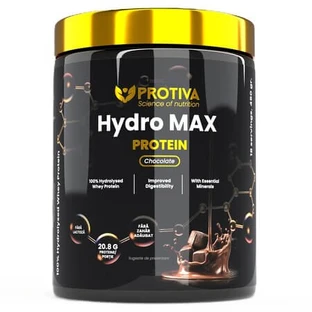 Hydro Max Protein-Schokoladenpulver, 450 g, Protiva
