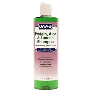 Shampoo mit Proteinen, Aloe und Lanolin für Hunde und Katzen, 355 ml, Davis