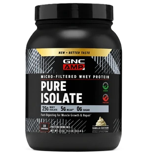 Pure Isolate wei-eiwitpoeder met vanillesmaak, 653,4 g, GNC
