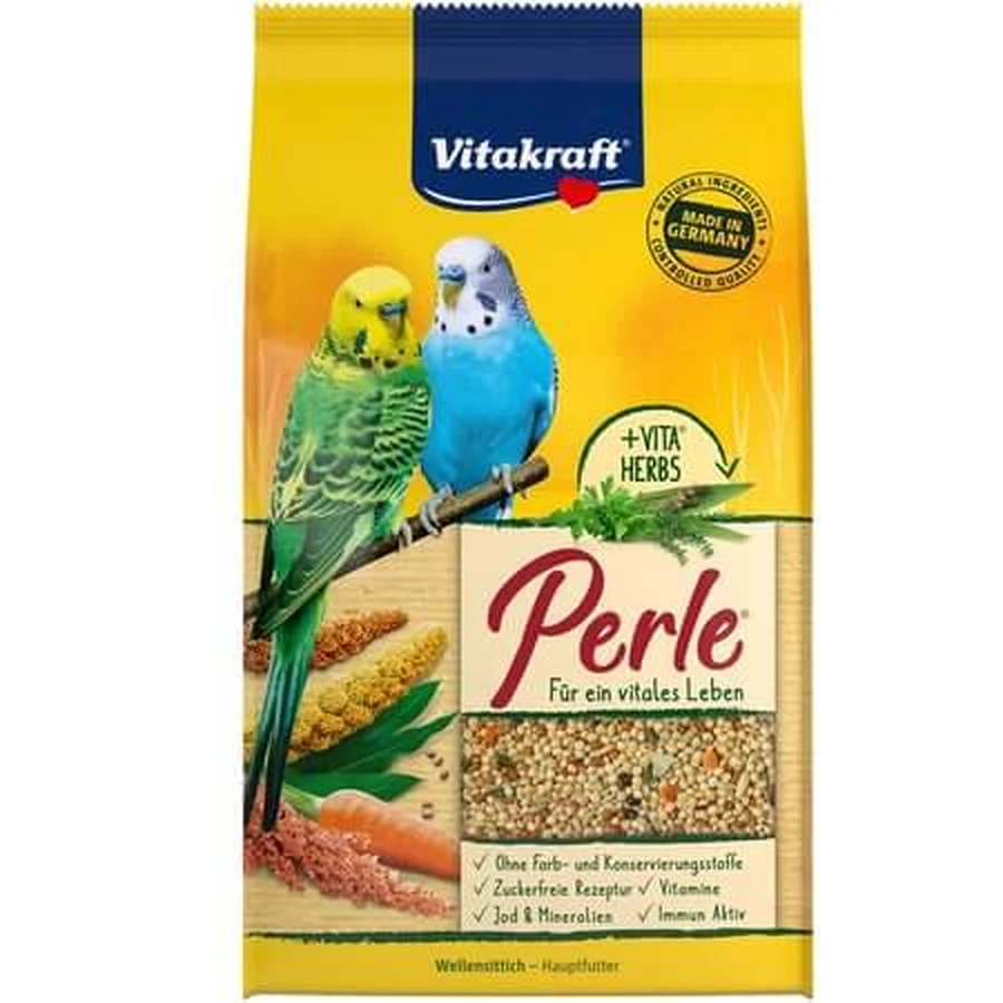 Karma dla papużek Perle, 1000 g, Vitakraft: ceny i cechy