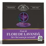 Té de flores de lavanda, 20 bolsitas, Aroma Plant