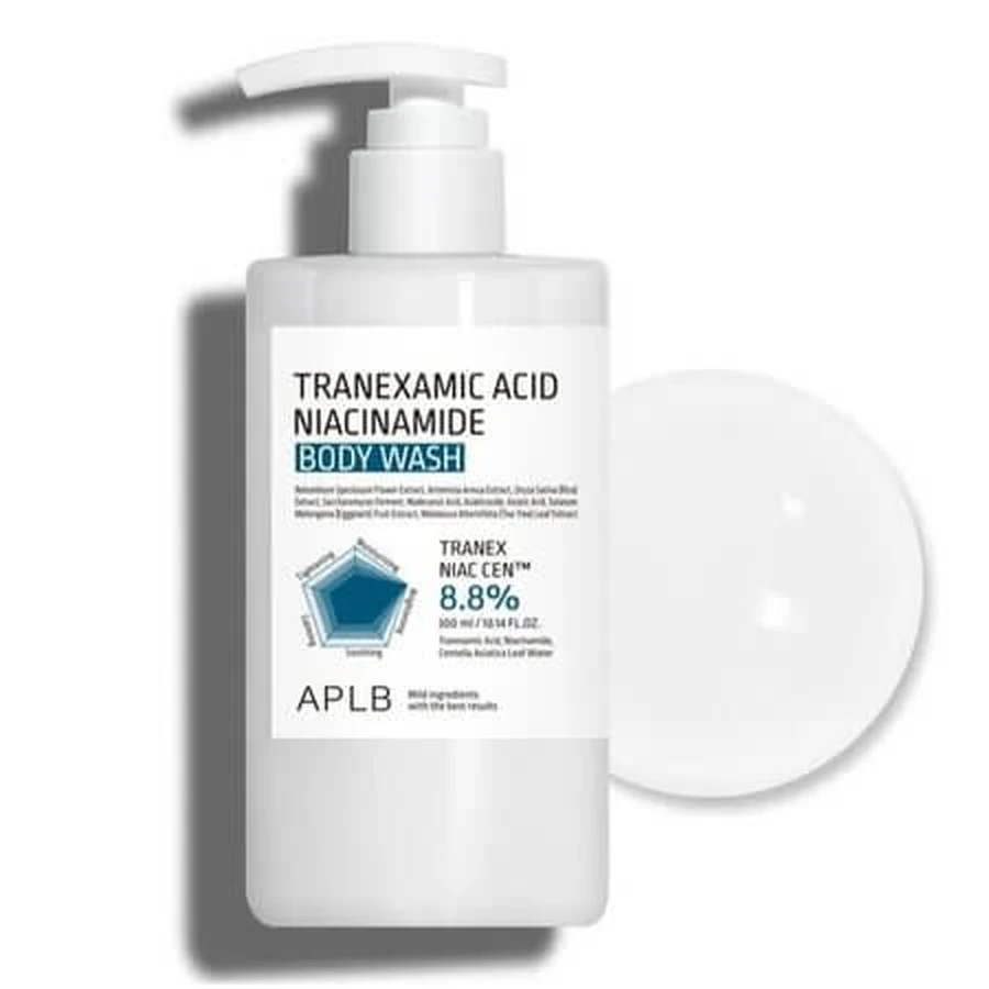 Shower Gel with Tranexamic Acid and Niacinamide, 300 ml, Aplb